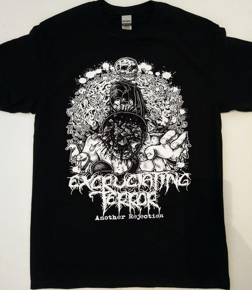 Vintage Excruciating Terror Tour T-Shirt Short Sleeve Full Size S-5XL EN400 Unisex T-Shirt XXXL