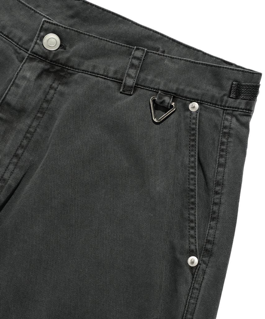 ISTKUNST Washed Cargo Wide Pants_Black(Ik2Esmpa10A)