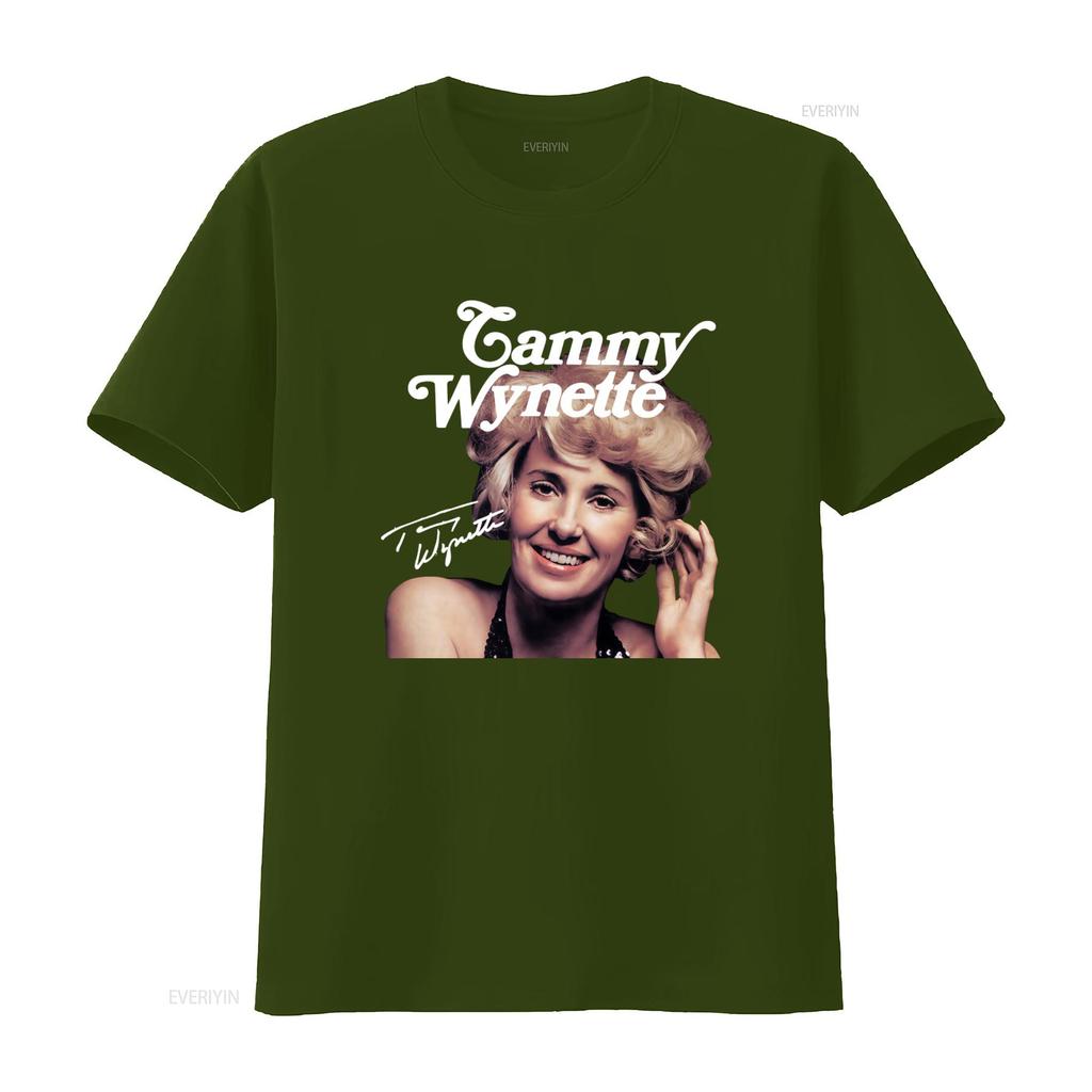 NEUES Tammy Wynette T-Shirt Baumwolle Alle Größen S 5XL Vintage Retro Design vintage Gewaschen Unisex Bequem Leicht dehnbar