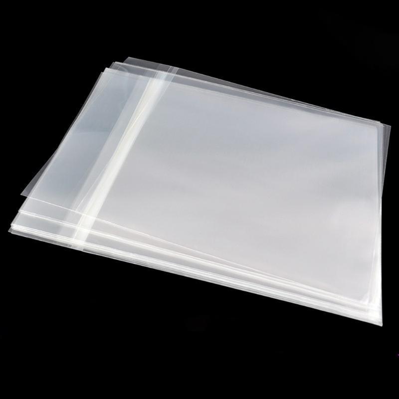 50x Vinyl Record Outer Sleeves 12in for LP | Durable & Wrinkle-Free | Crystal Clear |12.72x12.6in Fits Most Gatefolds