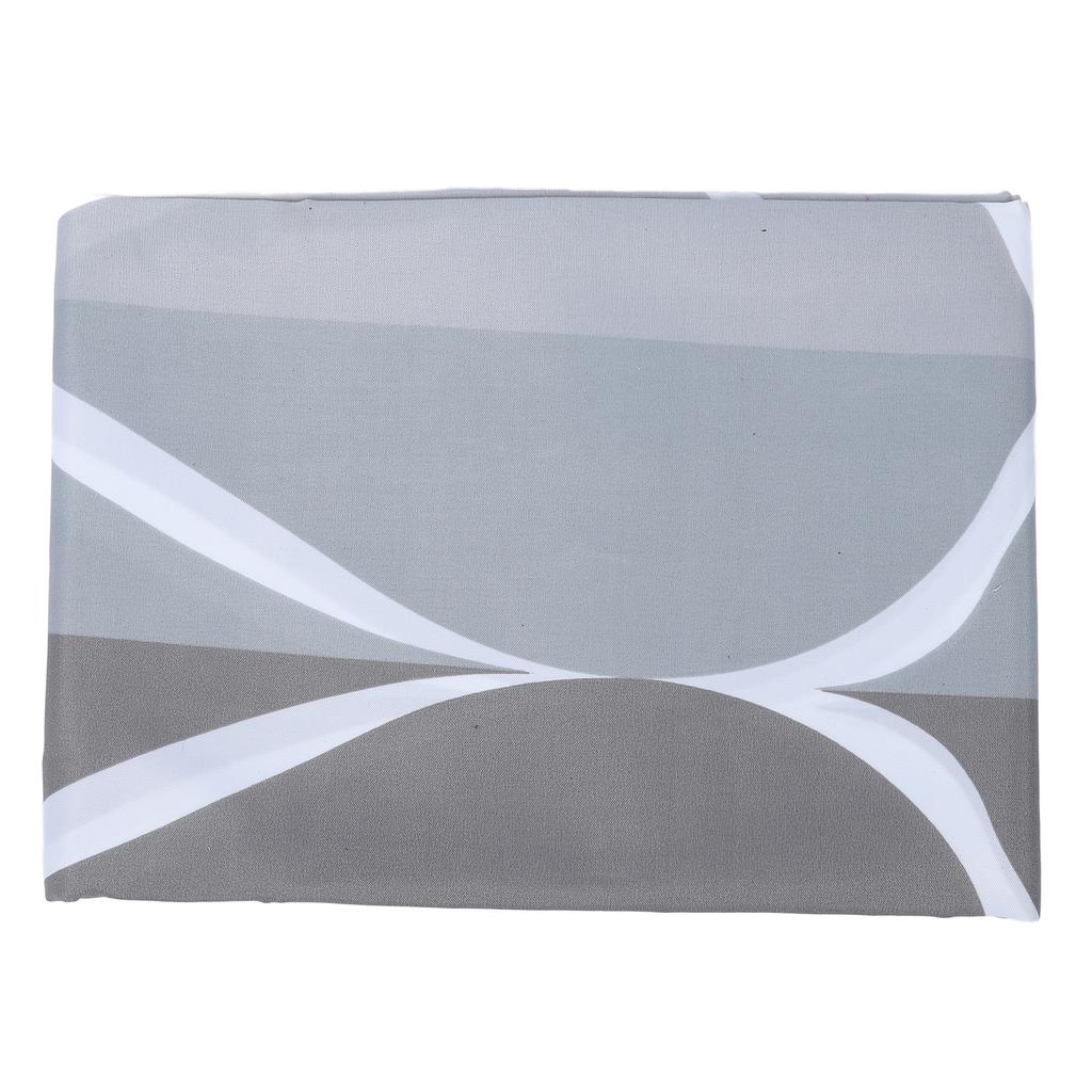 Waterproof Fabric Shower Curtain Liner Rust Resistant Grommets Machine Washable Thickened Bath