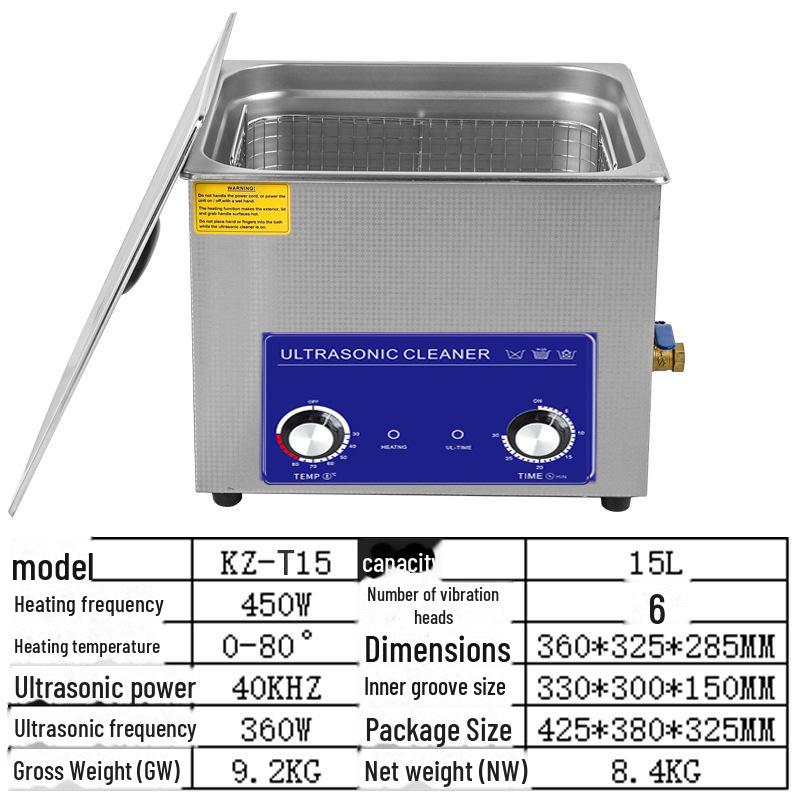 Ultrasonic Cleaner: Glasses, Jewelry, Circuit Boards & Household Items
