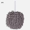 Chenille Hanging Hand Drying Ball - Cute, Soft, and Absorbent Towel for Kitchen and Bathroom