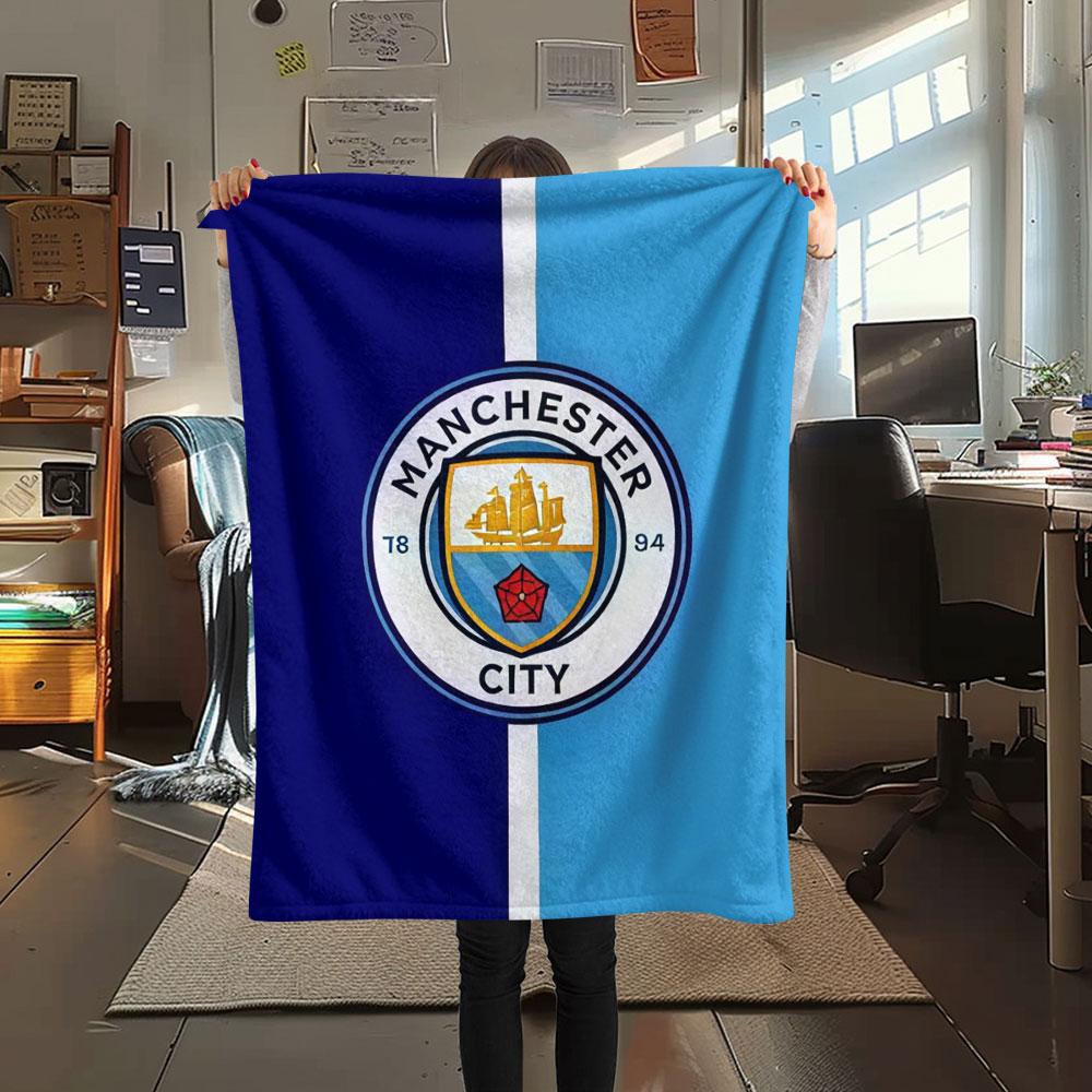 Historic MCFC Wins Blanket, High Quality Comfortable for All Seasons, Home Decor, Warmth and Comfort