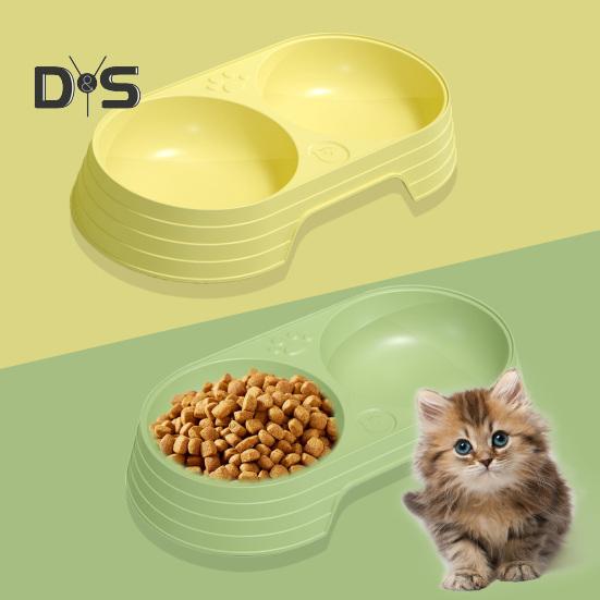 Acheter Antiturnover Cat Food Bowl Ecofriendly Practical Pet Cat