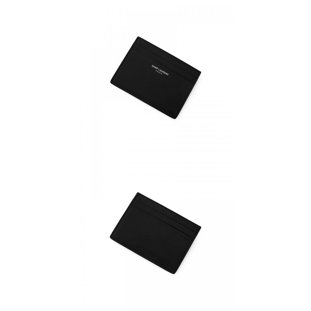 Saint Laurent 375946 0u90n 1000 Classic Card Holder