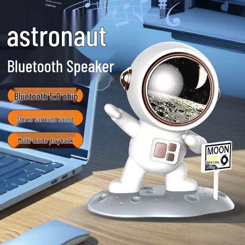 Astronaut Bluetooth Speaker: High-Quality Sound & Large Volume - Ideal Birthday Gift & Desktop Ornament