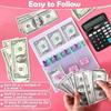 Budget Book 52 Week Binder Saving Challenge Reusable Cash Planner Envelope Couple Money Saving Organizers Cash Stuffing