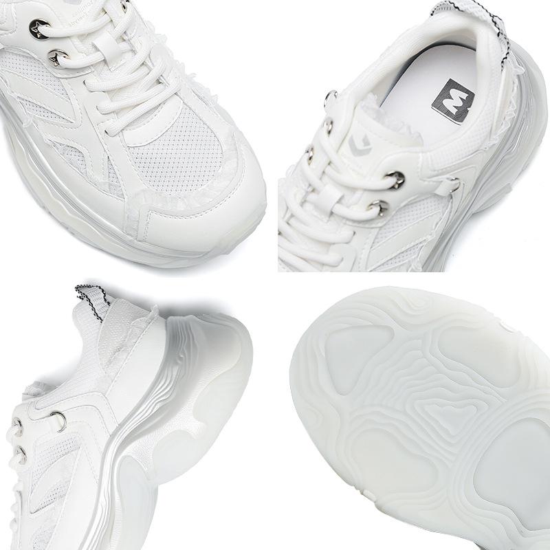 2025 Popular Dad Shoes Platform Sneakers Women's Shoes Ins Trend Spring Versatile Casual Shoes Little White Shoes
