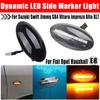 2 יחידות נורות איתות צד דינמיות LED, נורות חיווי ענבר, משכפלות, תאורת רכב עבור סוזוקי סוויפט ג'ימני ויטארה SX4