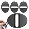Car Door Latch Guard Cover Shock Absorption Noise Reduction Car Door Latch Protective Pads Vehicle Protection For Automobile