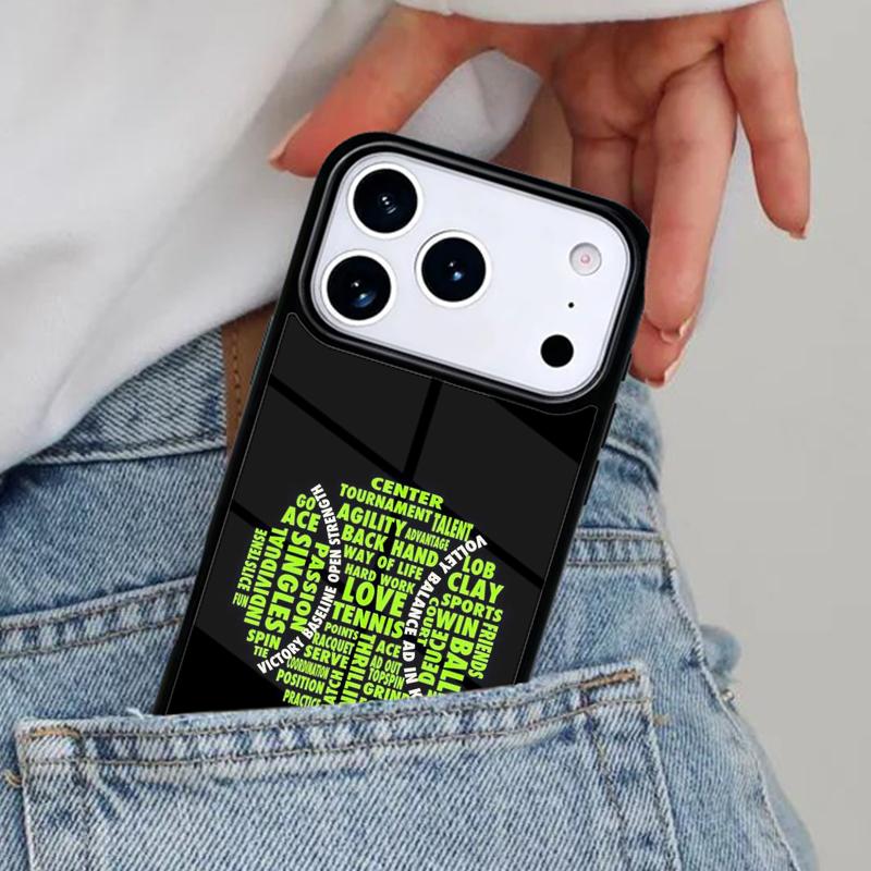 Tennis ball movement Phone Case for iPhone 17ProMax 12 13 14 15 16e 17 Pro Max Plus Air Cover