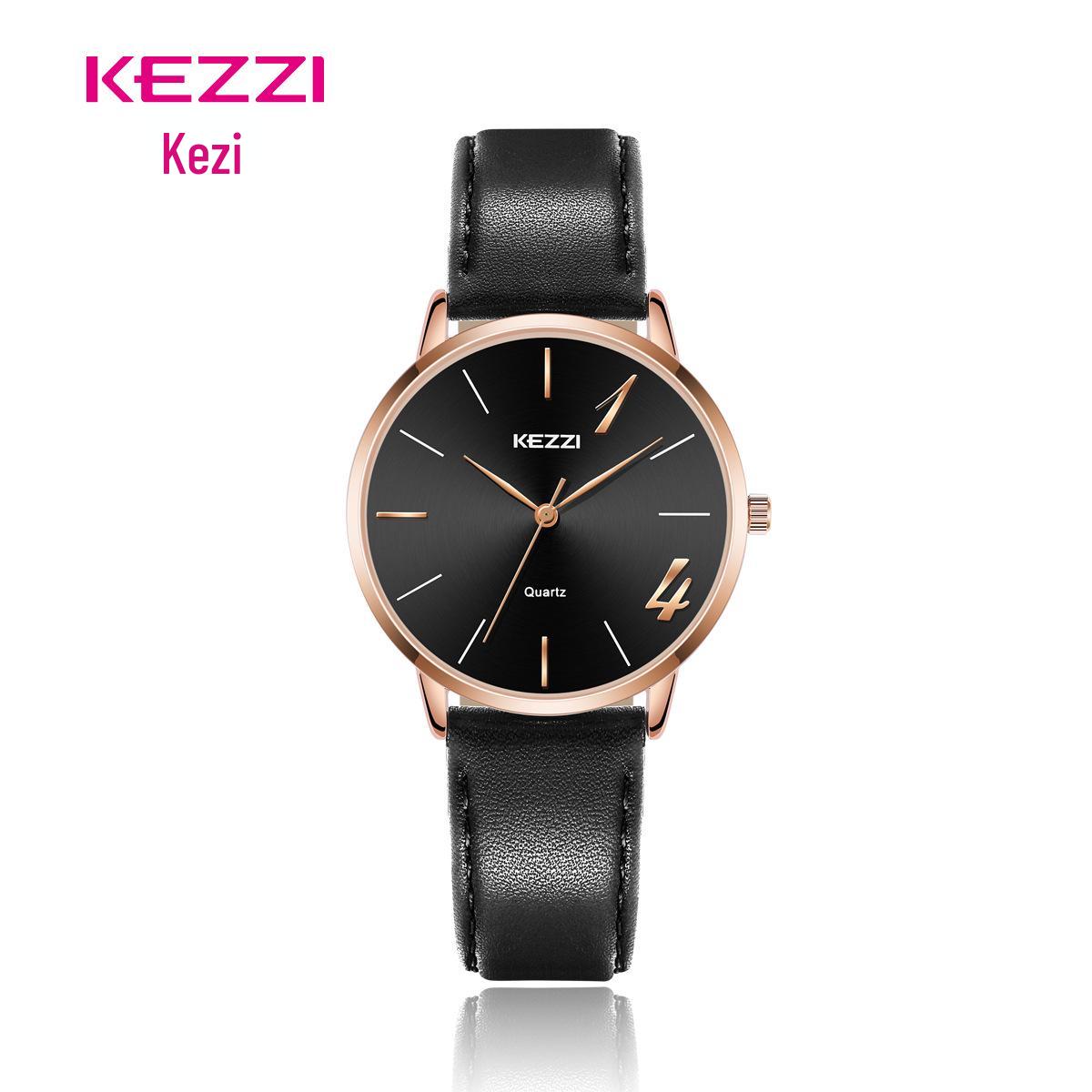 

Kezzi1314 Forever Belt Waterproof Quartz Watch for Couples - Fashion Mesh Band