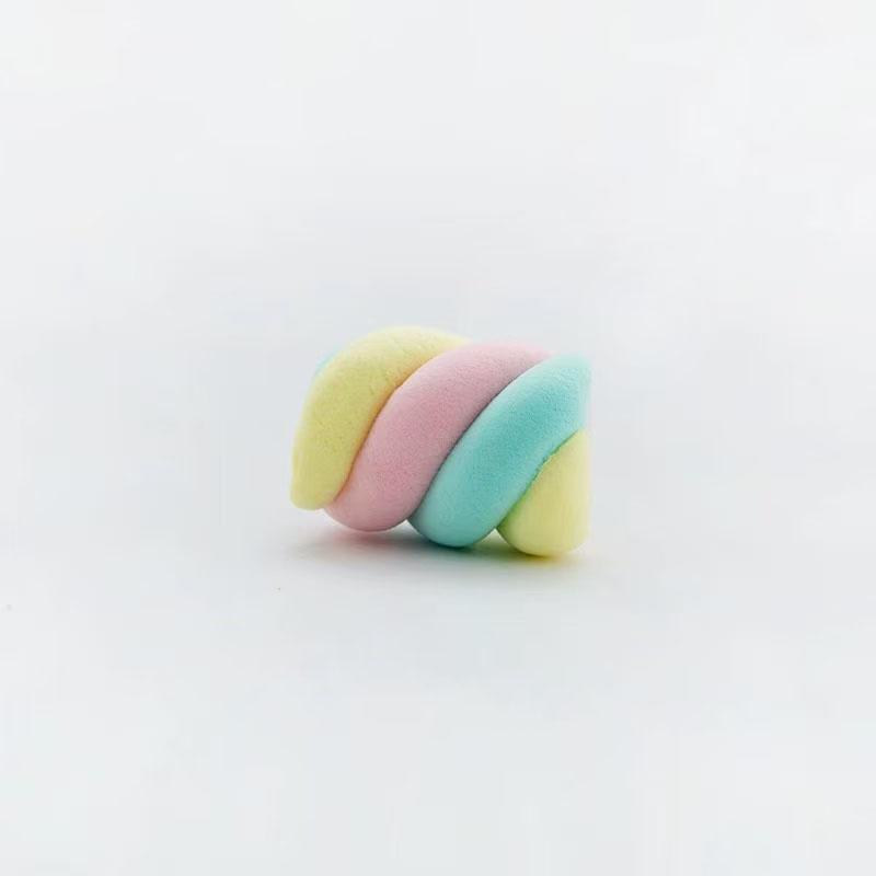 5pcs Simulation Marshmallow Flat Back Cabochon Fake Candy Arfiticial Food Dessert Decor Life Like Home Decoration High Quality