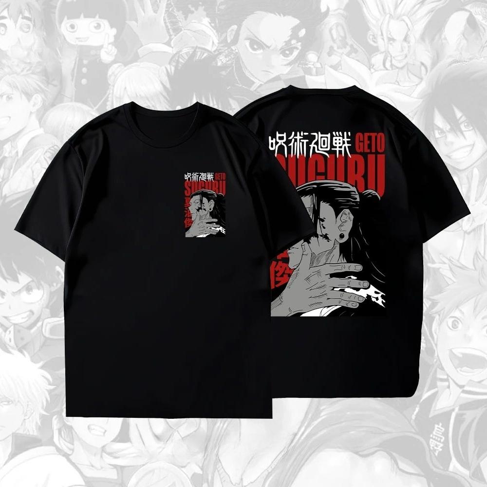 Gojo Satoru Jujutsu Kaisen Print Short Sleeve Tshirt Cotton Clothes Round Neck Harajuku YK New Arrival Streetwear Tee Tops