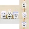 Bunny Plush Fluffy Keychain Perfect Rabbit Accessory With Pp Cotton
