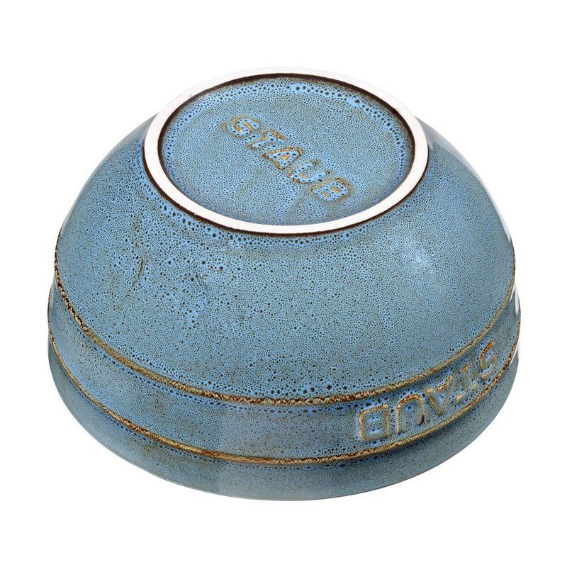Staub Ceramic Round Bowl 14cm (Antique Blue-Green)