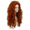 Synthetic Long Curly Hair for Woman Water Wave Wigs Female Costume Cosplay Halloween Party Girls Lolita Wig Black Women