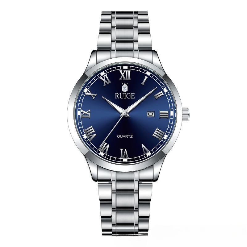 Men's Watches Business Fashion High-End Steel Belt Quartz Watches