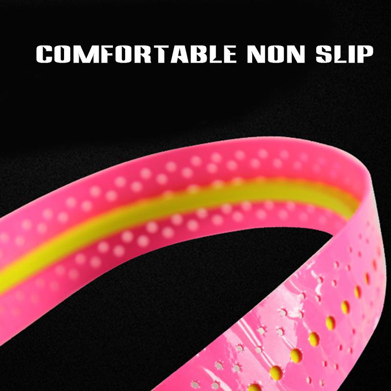 Tennis Overgrips Breathable Sport Over Grip Tape 110cm Stretchy PU Sweatbands Anti Slip Handle Protector Tennis Racket Supply
