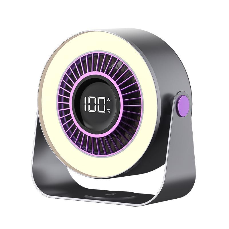 2025 Wall-Mounted Mini Desktop USB Fan: High-Speed, Portable, Large Wind Circulator