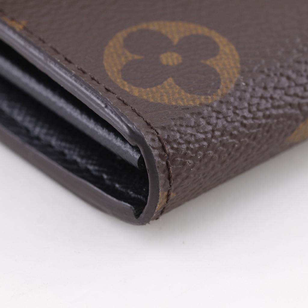 Louis Vuitton Portefeiulle Sarah Purse M80726 Monogram Giant Reverse Brown Monogram Canvas Unisex Used