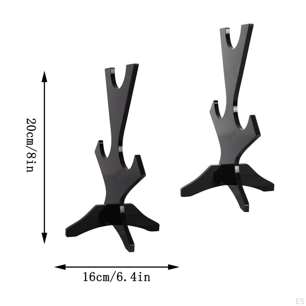Acrylic Sword Display Stand for Short Desktop Use In Retail And Home