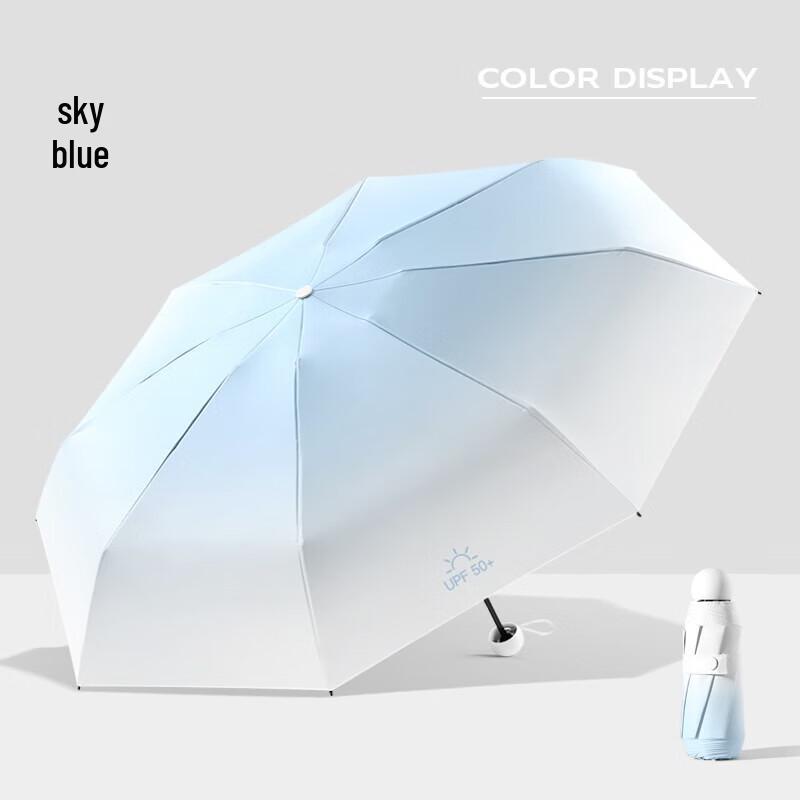 MAYDU Compact UV Protection Travel Umbrella