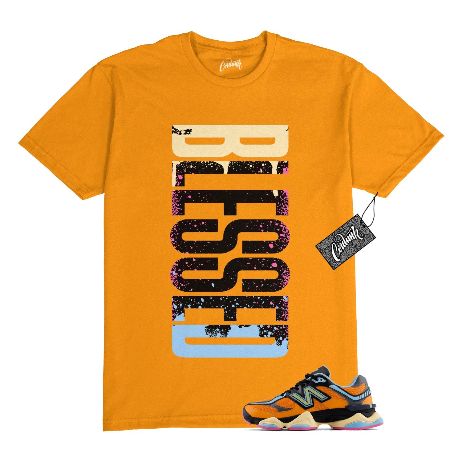 

9060 Sun Glow Командный Небесно-голубой Оранжевый Черный Футболка для SWB S