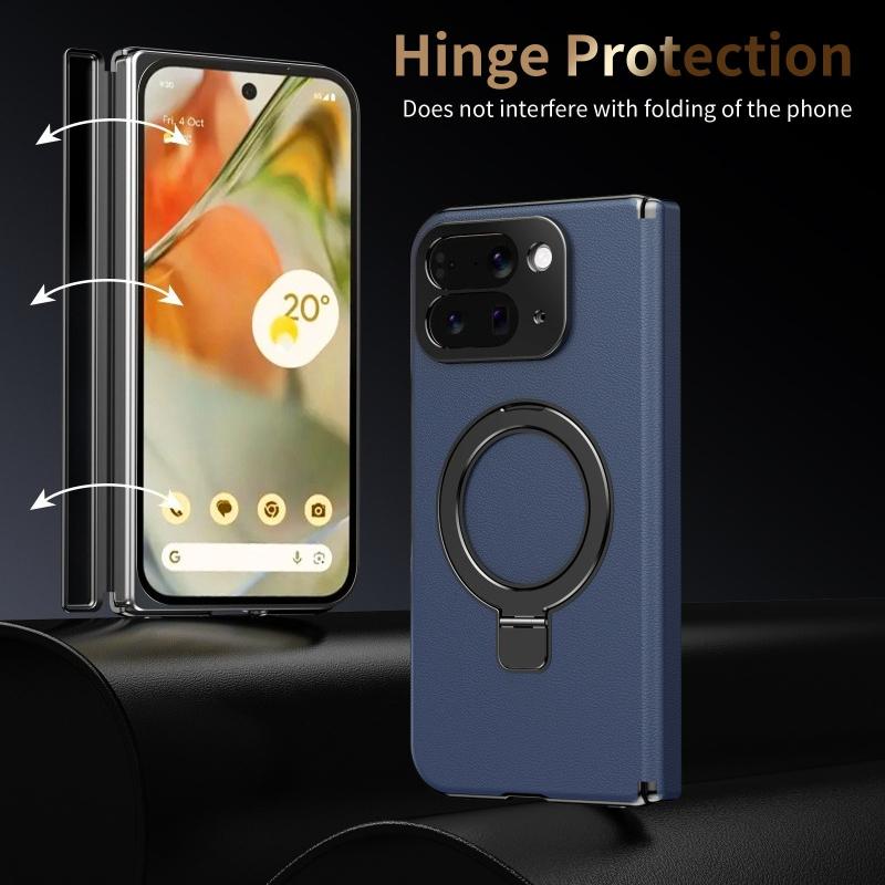 Hinge Protection For Magsafe Google Pixel 11 10 Pro Fold Macsafe Magnetic Case Full Protecion With Folding Finger Ring Bracket
