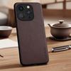 Case for iPhone 17 Air 16 15 14 13 Pro Max Plus Vegan Faux Lychee Pebbled Leather Cover Funda for iPhone 17 Pro Max Case Capa