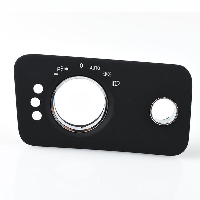 3 Colors Car Interior Accessories Headlight Switch Button Panel Trim Cover For BENZ 2007-2009 W219 CLS 300 350 320 400 450 500