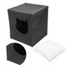 Soft Square Pet Bed Detachable and Washable Mini MediumSized Cat Bed Suitable for Cats Small Dogs