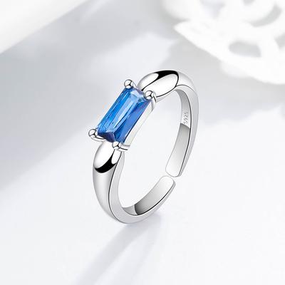 Couple Ring Men's and Women's Design Sense Diamond Ring with Japanese and Korean Personality Opening Adjustment Valentine's Gift Ring