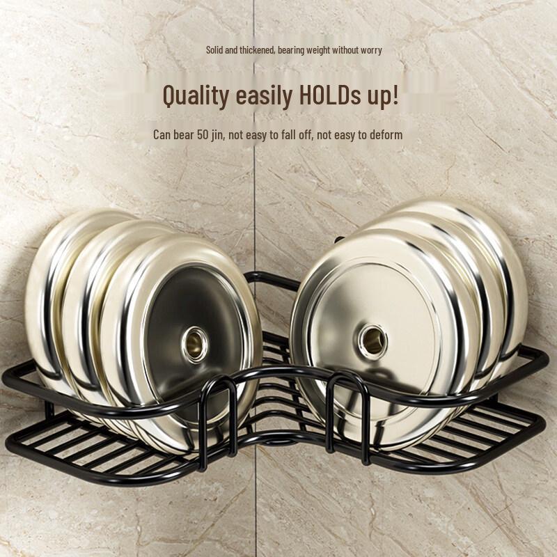 LIEI Suction Cup Bathroom Storage Shelf