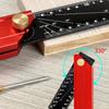 L-Shaped Precisions Square Right Angles Ruler Positioning and Marking Ruler For Carpentry And Construction