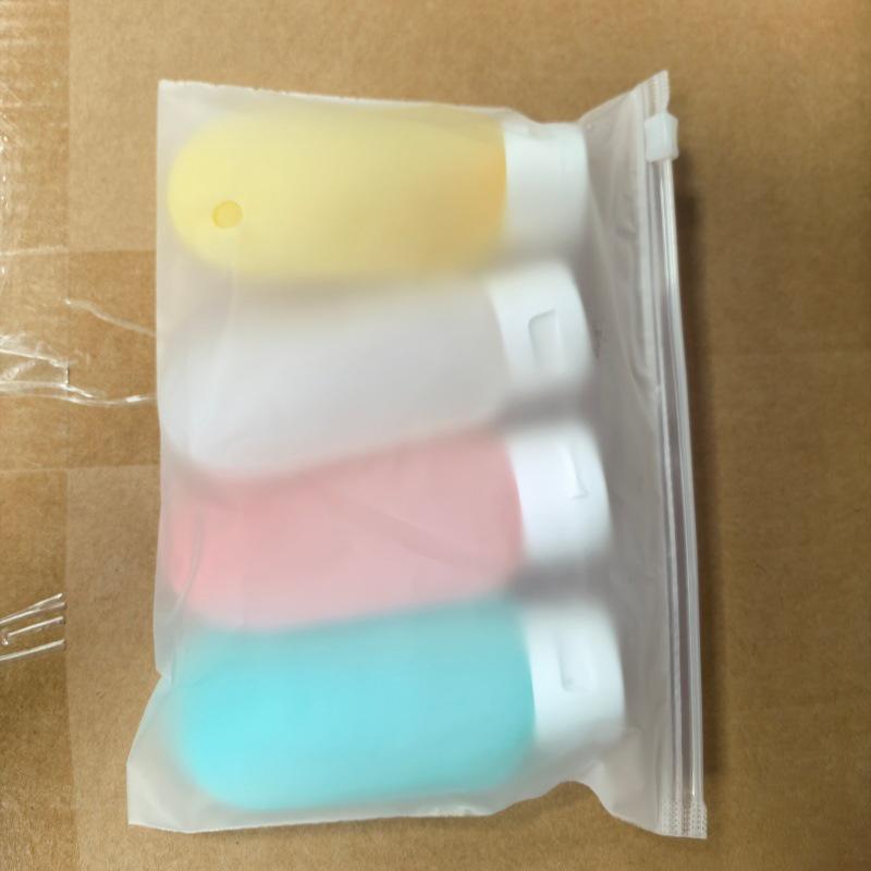 Portable Squeeze-Top Travel Bottles for Shampoo, Shower Gel, and Lotion