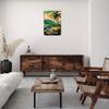 Vintage Hawaii Kailua Kona Tin Metal Wall Art 8x12 Inch Retro Sign Bar Cafe Decor