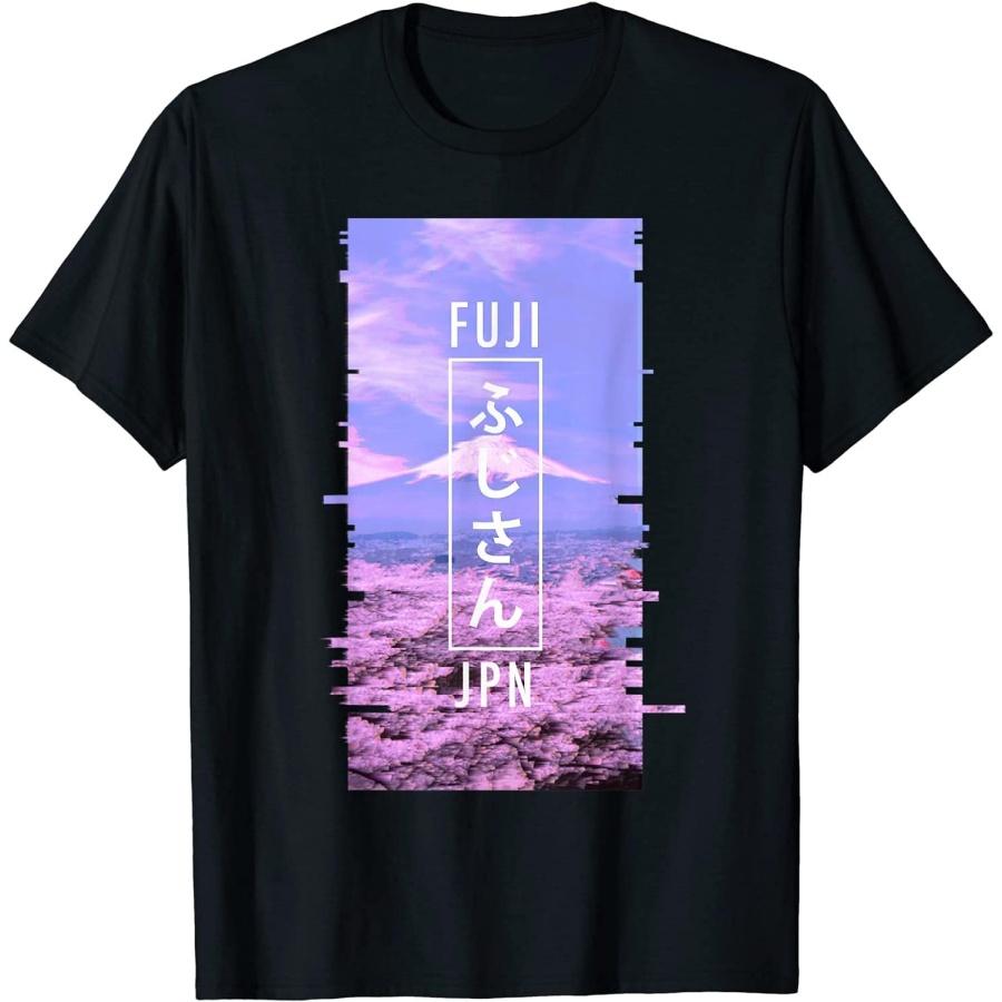 Kiristyle Mt Fuji Japan Glitch Art - Japanese Otaku Vaporwave Unisex T-Shirt Men Women Birthday Gift XXXXXL разноцветный
