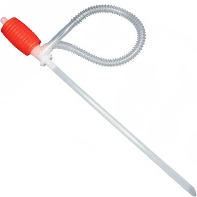 Ortable Manual Fuel Siphon Pump Large Squeeze Siphon Car Motorcycle Truck Car Fluid Pump Plastic