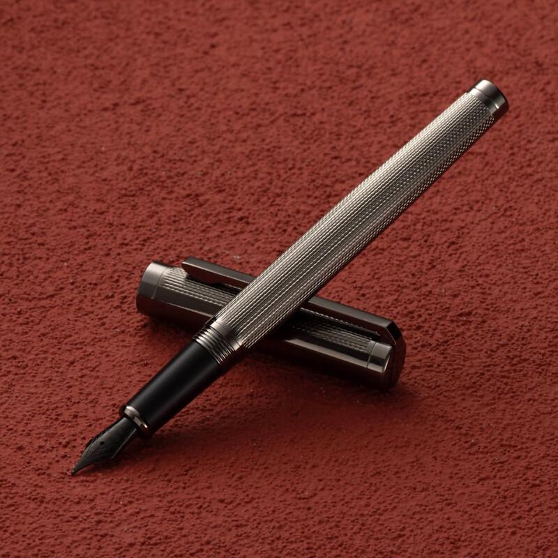 Резная латунная перьевая ручка Leng Feng Hua Shi Lai