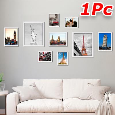 1 buc Cu suport Rame foto pentru documente Rame pentru postere de birou cu fereastră din plexiglas Elegantă Foto Opțiuni multiple disponibile