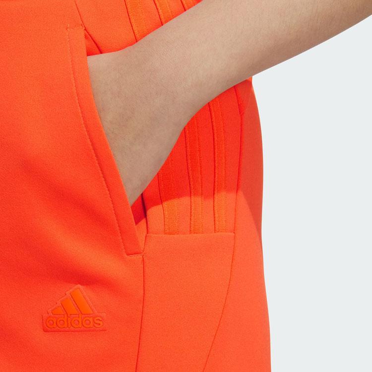 adidas Women's LOGO KN PNT 2 Casual Banana Pants Bright Orange JJ1345