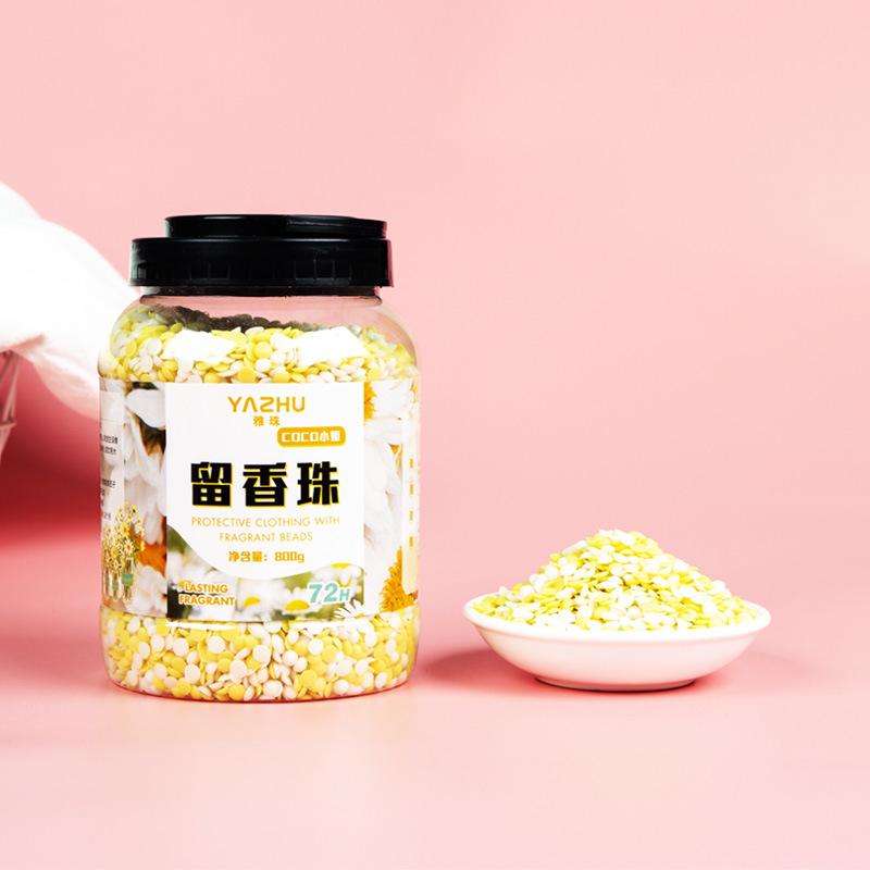 200g/800g Large Capacity Laundry Beads Lasting Fragrance Two-color Beads Soft Clothes