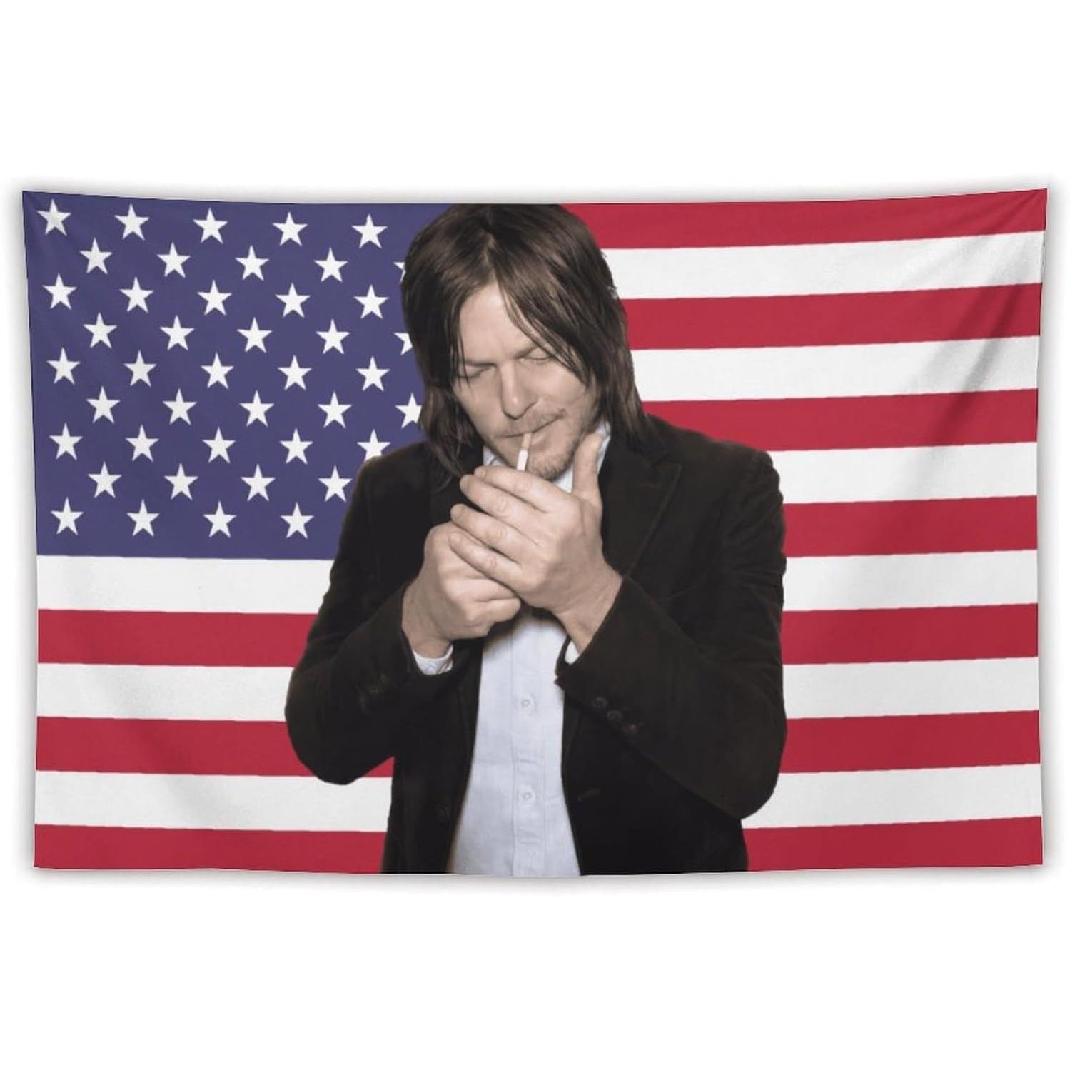 Tapestry ykhjsdmz daryl star dixon pink 75x100