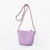 Handmade Woven Girl Flower Straw Bag Coin Purse Zipper Kid Messenger Bags Photo Props Storage Basket Crossbody Handbag