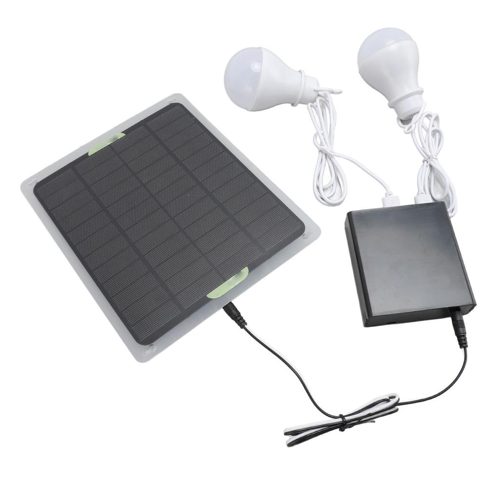 Solar Light Bulbs Outside Portable Outdoor Rechargeable LED Tent Waterproof Camping Lamps