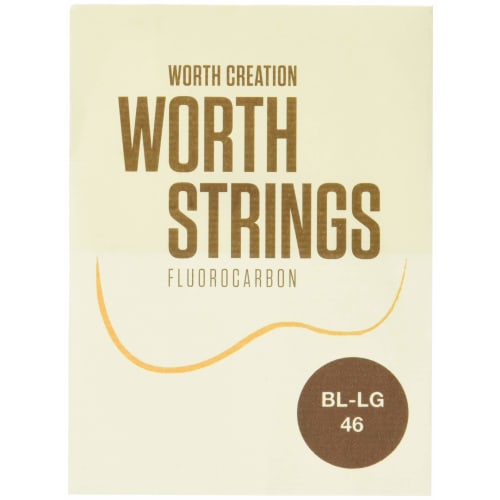 

Worth Strings BL-LG Ukulele Strings, Brown Light Low-G, 46-inch Fluorocarbon