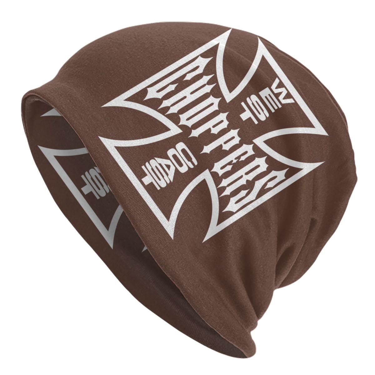 

Custom West Coast Iron Cross Choppers Skullies Beanies Caps Unisex Winter Warm Knitting Hat Adult Bonnet Hats Outdoor Ski Cap Beanies Hat