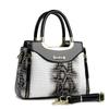Women‘s Crocodile Pattern Tote Bags with Top Handle Crossbody Purses Handbag and Purse Faux Patent Leather Top-handle Work Shoulder Satchel  for Women